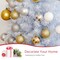 Artificial Snow White Pencil Tree for Home Office Holiday Decor